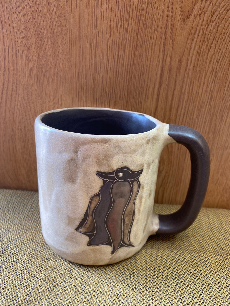 Pueblo Mara Mug in lead free stoneware pottery.16oz; 510E6 – Del Sol  Tularosa