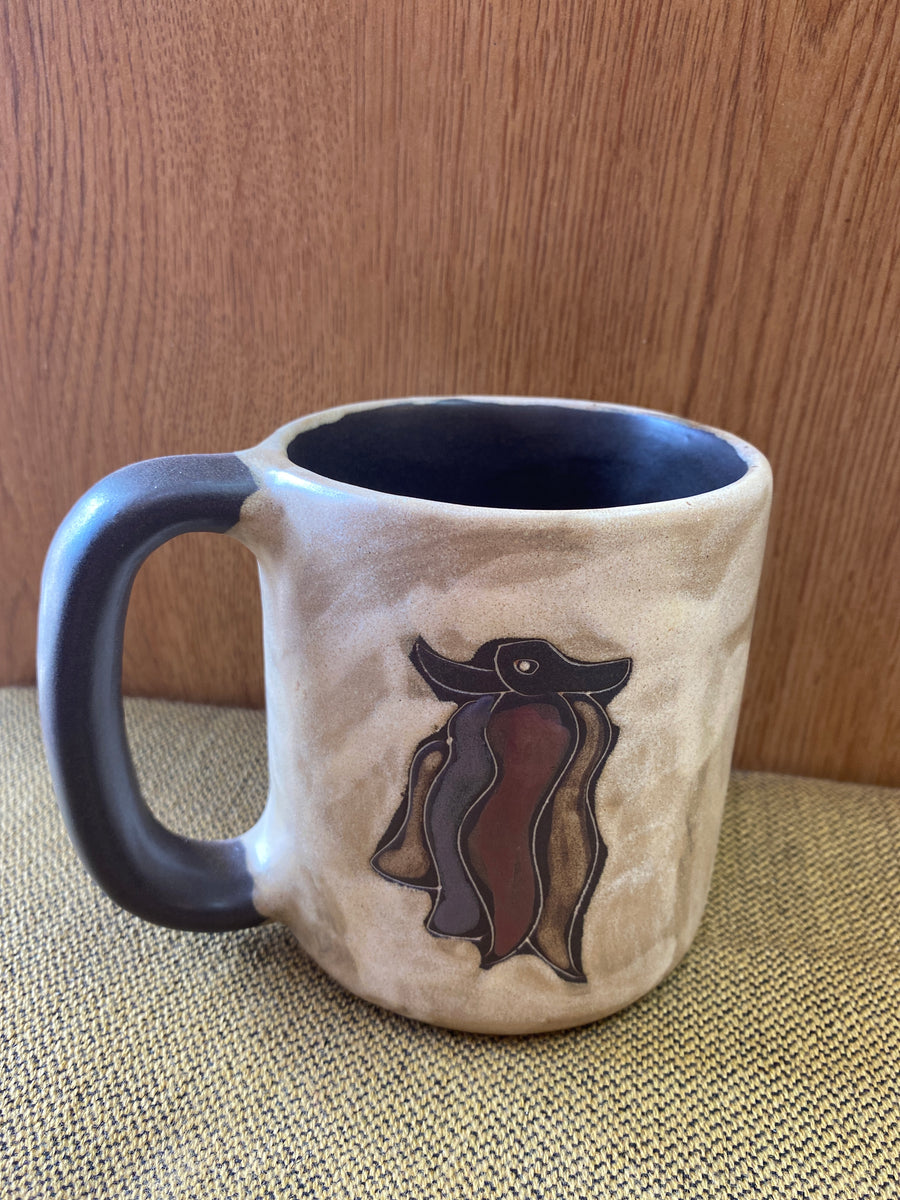 Pueblo Mara Mug in lead free stoneware pottery.16oz; 510E6 – Del Sol  Tularosa