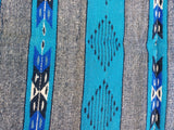 Zapotec Handwoven Wool Rug; 22"x44"; Z125-9