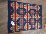 Pendleton Crib Blanket; Chief Joseph Indigo