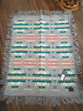 Pendleton Crib Blanket; Chief Joseph Grey; Shawl Style(fringe)