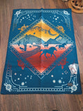 Pendleton Crib Blanket; Wind Riders