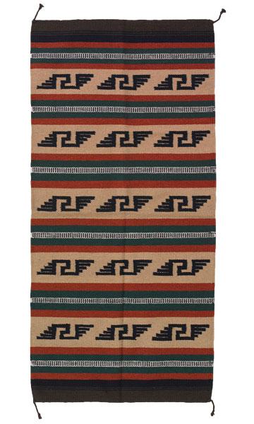 Southwest Design Acrylic Rug; 4'x6'