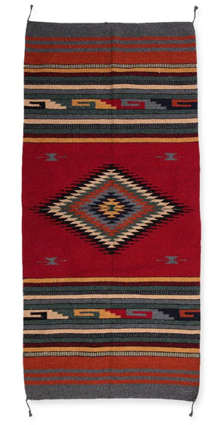 Southwest Design Acrylic Rug; 32"x64"