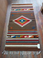 Zapotec Handwoven Wool Rug; 30"x60"; ZAP418-7