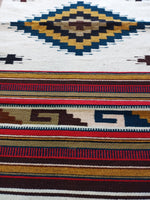 Zapotec Handwoven Wool Rug; 30"x60"; ZAP418-6