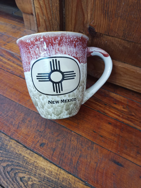 Red NM Zia Mug