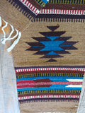 Zapotec Handwoven Wool Runner; 10"x40"; Z1040-4