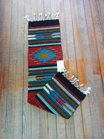 Zapotec Handwoven Wool Runner; 10"x40"; Z1040-6