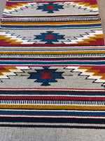 Zapotec Handwoven Wool Rug; 22"x44"; ZP118-6