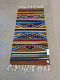 Zapotec Handwoven Wool Rug; 22"x44"; ZP118-4