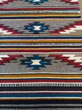 Zapotec Handwoven Wool Rug; 22"x44"; ZP118-2