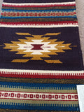 Zapotec Handwoven Wool Runner; 15"x40"; ZAP11-12