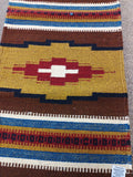 Zapotec Handwoven Wool Runner; 15"x40"; ZAP11-11