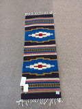 Zapotec Handwoven Wool Runner; 15"x40"; ZAP11-7