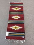 Zapotec Handwoven Wool Runner; 15"x40"; ZAP11-5