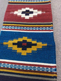 Zapotec Handwoven Wool Runner; 15"x40"; ZAP11-3