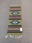 Zapotec Handwoven Wool Runner; 15"x40"; ZAP11-2