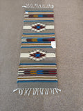 Zapotec Handwoven Wool Runner; 15"x40"; ZAP11-1