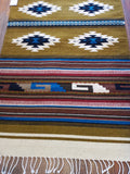 Zapotec Handwoven Wool Rug; 30" x 60"; Z10-2