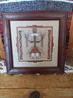 Navajo Sand Painting by Deborah Foster; SP113-1