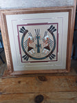 Navajo Sand Painting by Deborah Foster; SPJ23-6