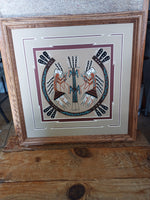 Navajo Sand Painting by Deborah Foster; SPJ23-6