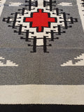 Handwoven Southwest Design Acrylic Rug; 32"x64"