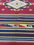 Handwoven Southwest Design Acrylic Rug; 32"x64"; AR7-60