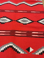 Handwoven Southwest Design Acrylic Rug; 32"x64"