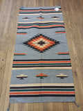 Handwoven Southwest Design Acrylic Rug; 32"x64"; AR7-55