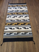 Handwoven Southwest Design Acrylic Rug; 32"x64"; AR7-25