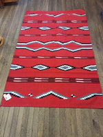 Handwoven Southwest Design Acrylic Rug; 4'x6'; AR-12-320A