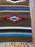 Zapotec Handwoven Wool Runner; 15"x40"; Z22-5
