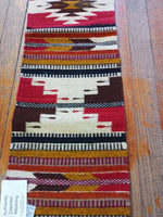 Zapotec Handwoven Wool Runner; 10"x40"; ZP85-3