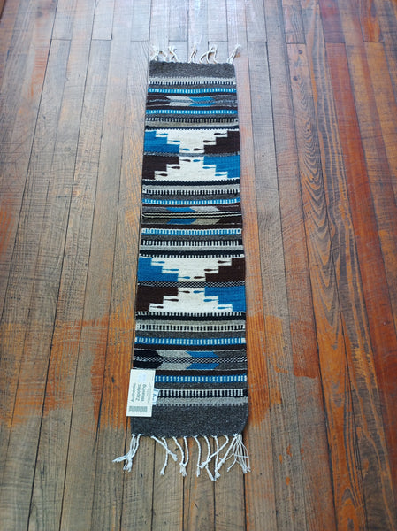 Zapotec Handwoven Wool Runner; 10"x40"; ZP-85-13