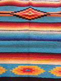 Southwest Design Acrylic Rug; "20x40"; AR2040-TRQ