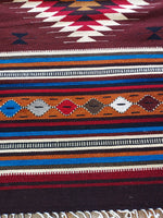 Zapotec Handwoven Wool Rug; 30"x60"; ZP20-B4