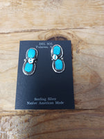 Authentic Native American Turquoise Earrings by: Effie; ER23-A1