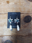 Authentic Native American Turquoise Earrings by: Vicky Lee; ER23-A2