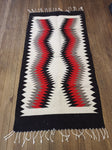 Handwoven Native Inspired Wool Rug; 30"x60"; RBW28-3