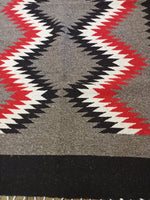 Handwoven Native Inspired Wool Rug; 30"x60"; RBW28-2