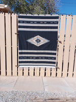 Black La Paz Blanket; 5'x7'; LP-BLK