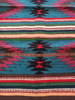 Zapotec Handwoven Wool Rug; 30"x60"; Z1-184