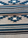 Zapotec Handwoven Wool Rug; 22"x44"; Z125-1