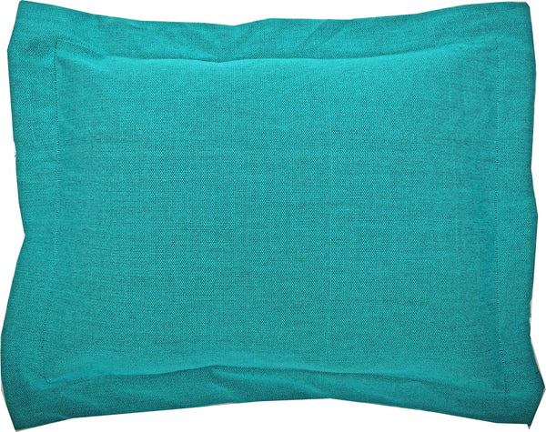 Teal Pillow Sham; Standard Size