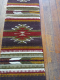 Zapotec Handwoven Wool Runner; 10"x40"; ZP13-6
