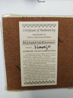 Navajo Sand Painting by Michael Watchman; 7"x7"; SP911-7