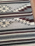 Zapotec Handwoven Wool Rug; 30"x60"; Z17-4