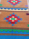 Zapotec Handwoven Wool Rug; 22"x44"; ZP4-12